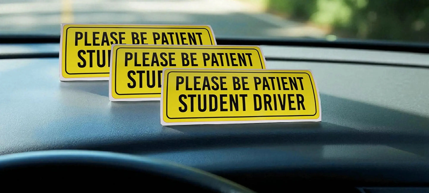 PLEASE BE PATIENT STUDENT DRIVER AddisExpress