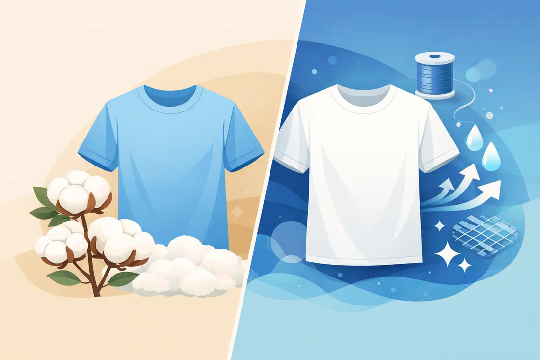 Cotton vs Polyester T Shirts: Which Wins?