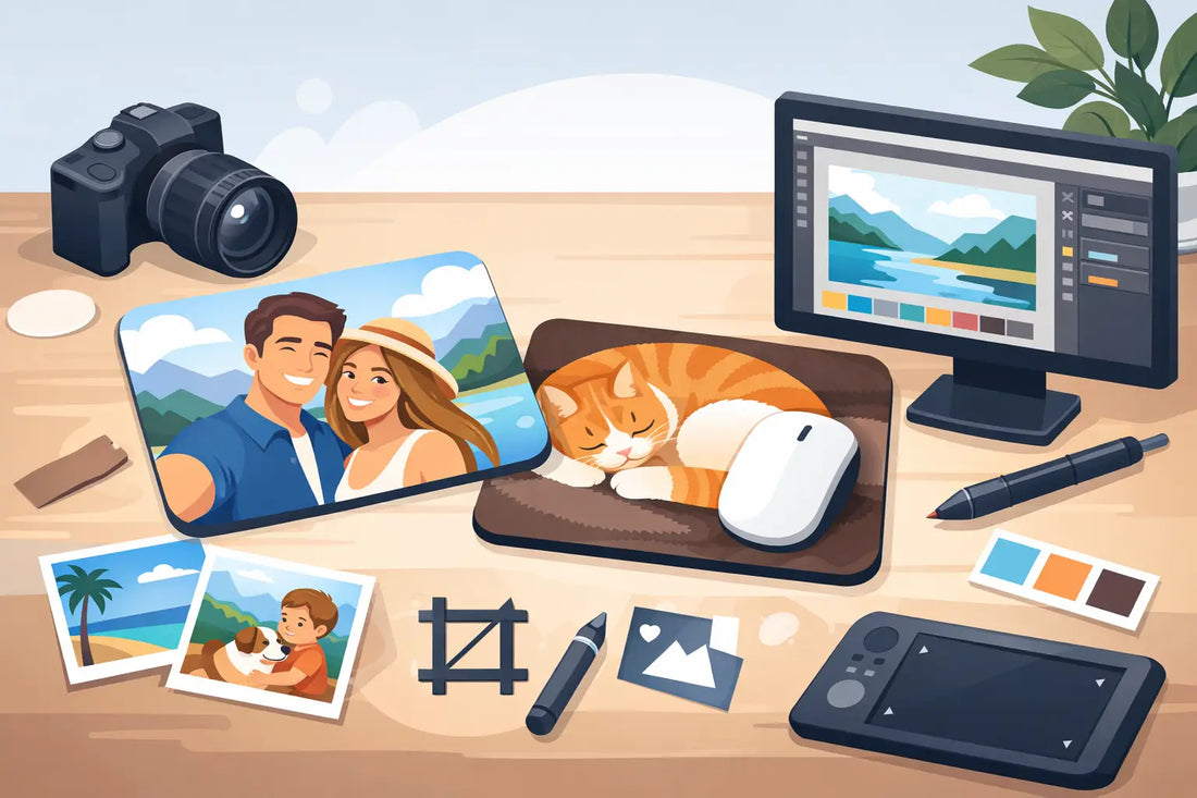 Personalized Mouse Pads Custom Photo Tips