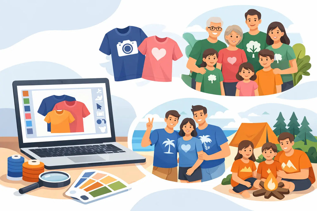 Custom Family Shirts Online for Every Get-Together