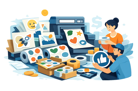 Bulk Custom Stickers That Fit Your Budget