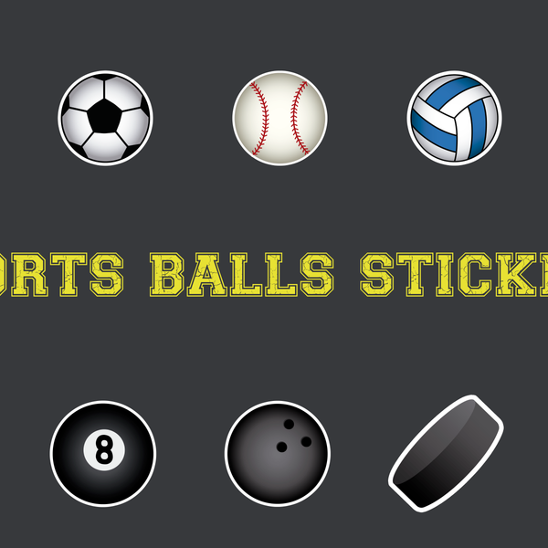 Sports balls Stickers