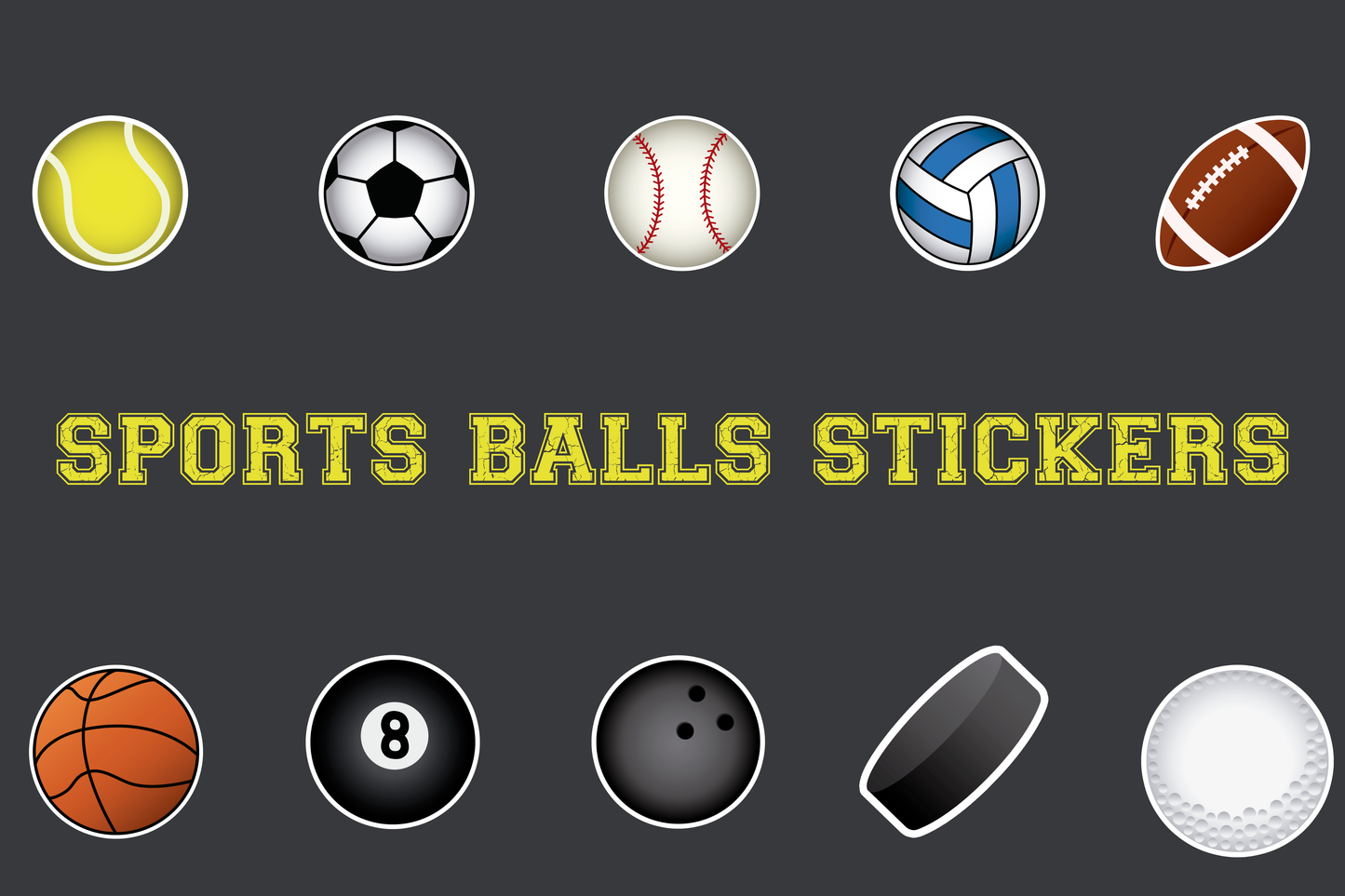 Sports balls Stickers