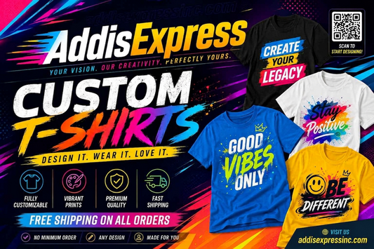 Personalized Premium Fabric Custom T-Shirt with Your Unique Design