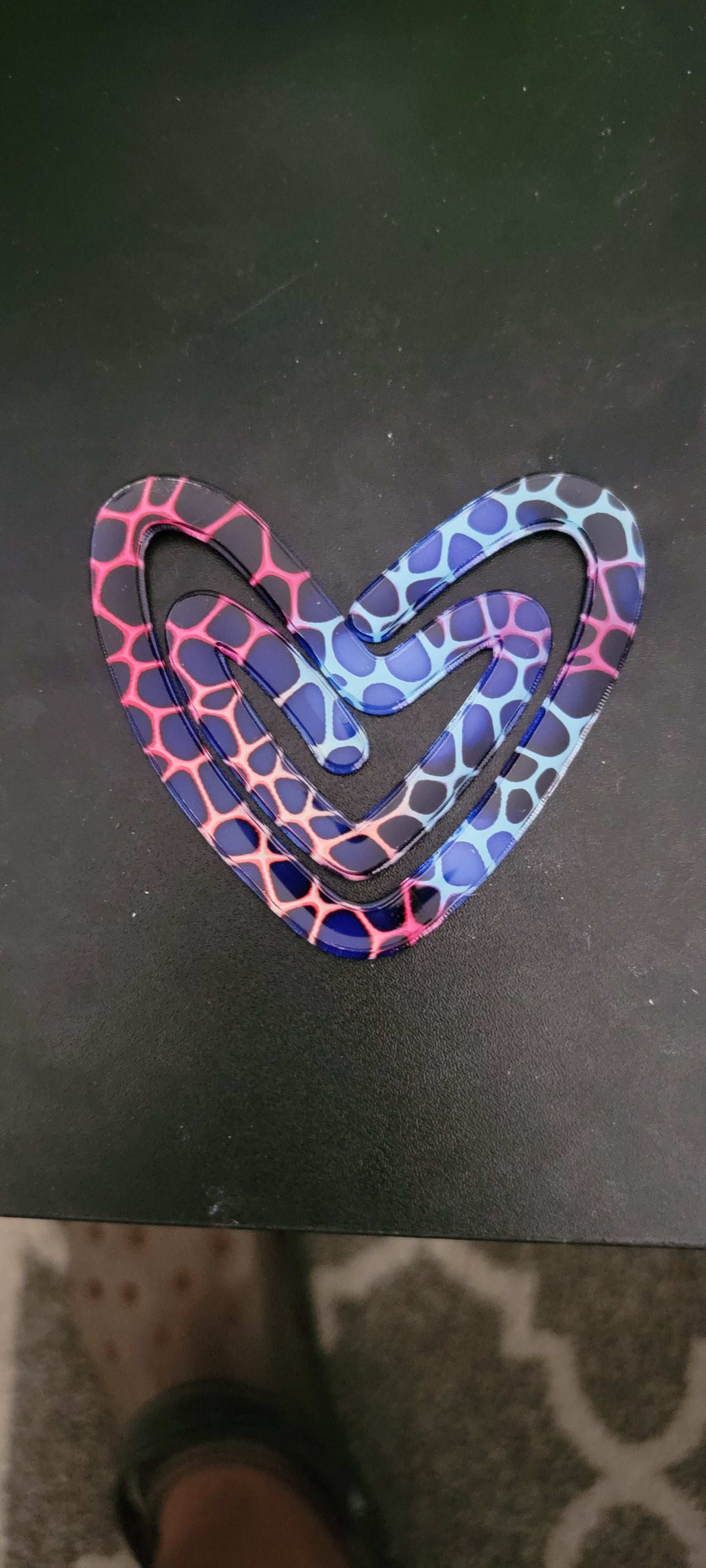 Custom paperclip- heart shape