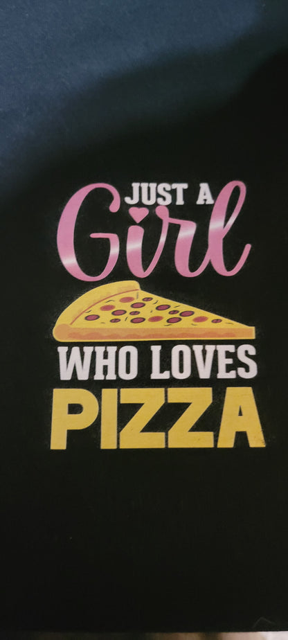 Just a girl who loves pizza T-shirt