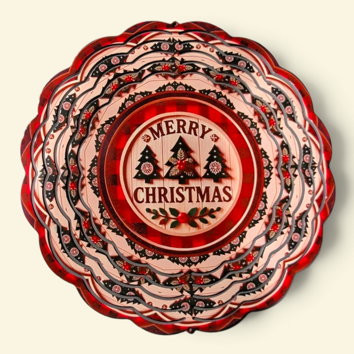 Merry Christmas Wind spinner