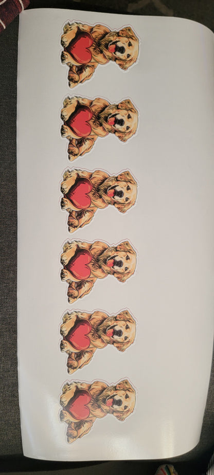 Golden Retriever Sticker