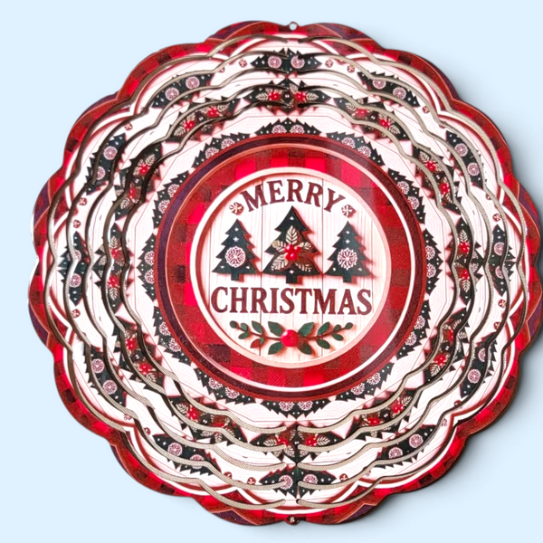 Merry Christmas Wind spinner
