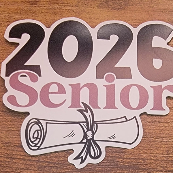 Senior 2026 stickers