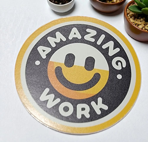 Amazing Work Sticker AddisExpress