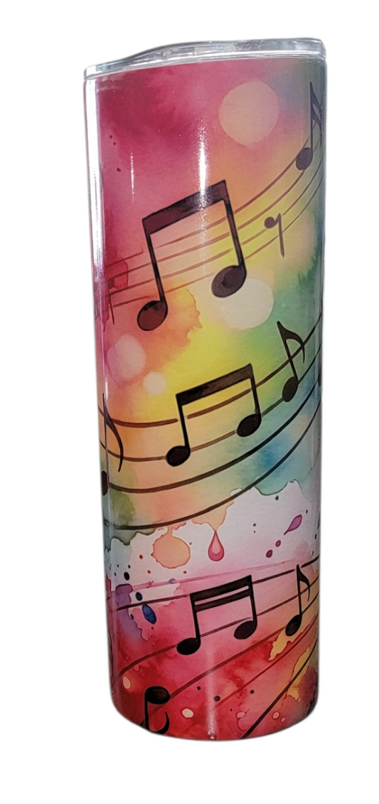 music note tumbler
