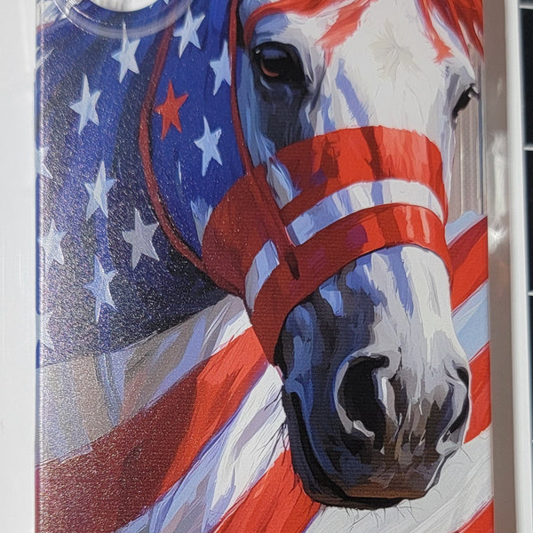 Iphone 17 USA flag phone case