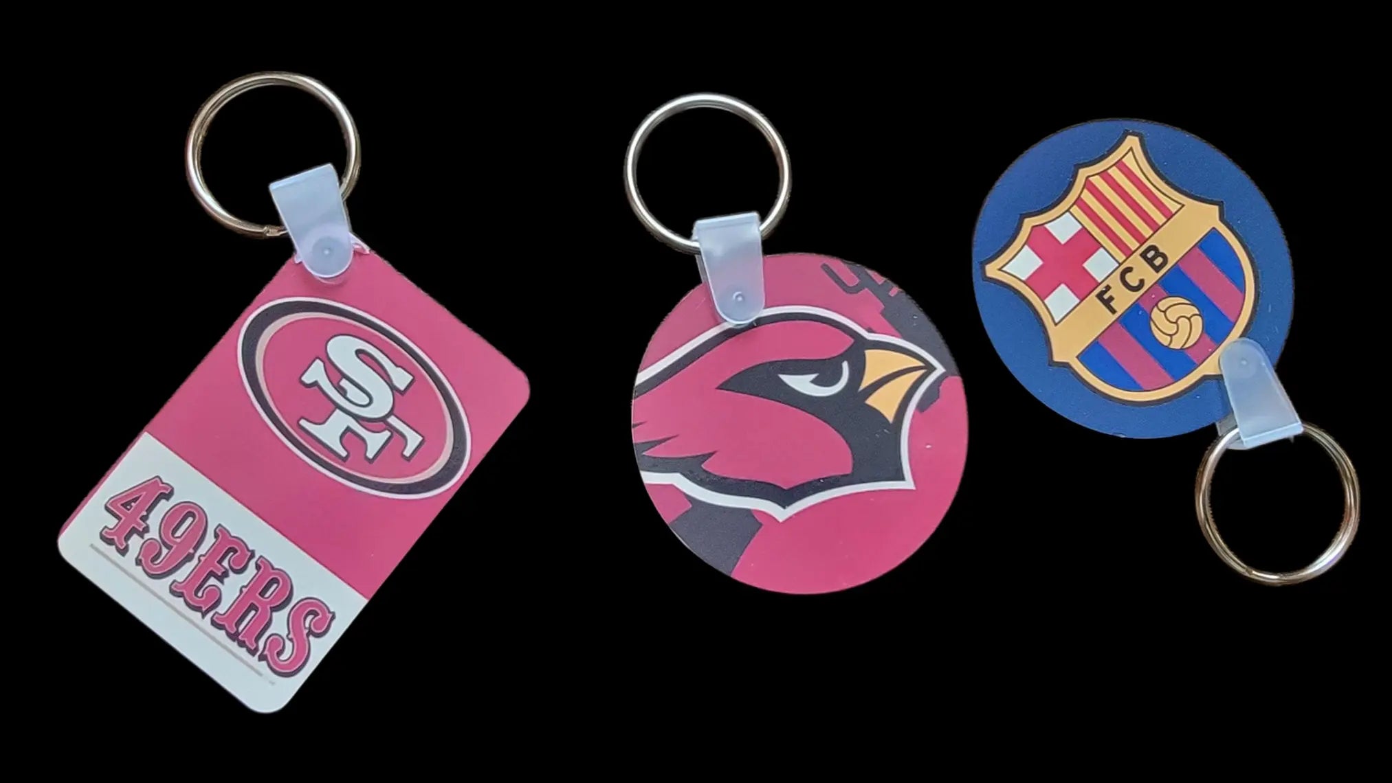 Team wooden Keychain - Both sides AddisExpress