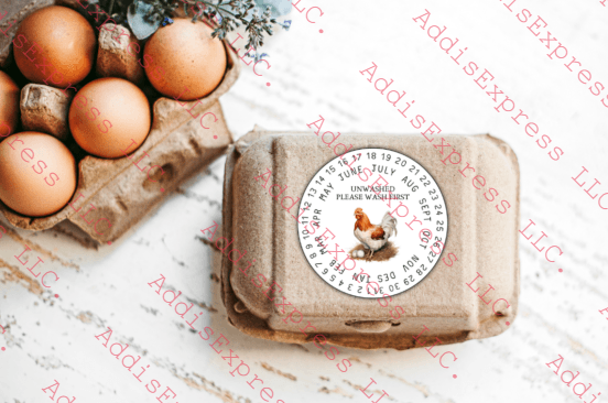 Egg Carton Stickers