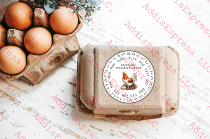 Egg Carton Stickers